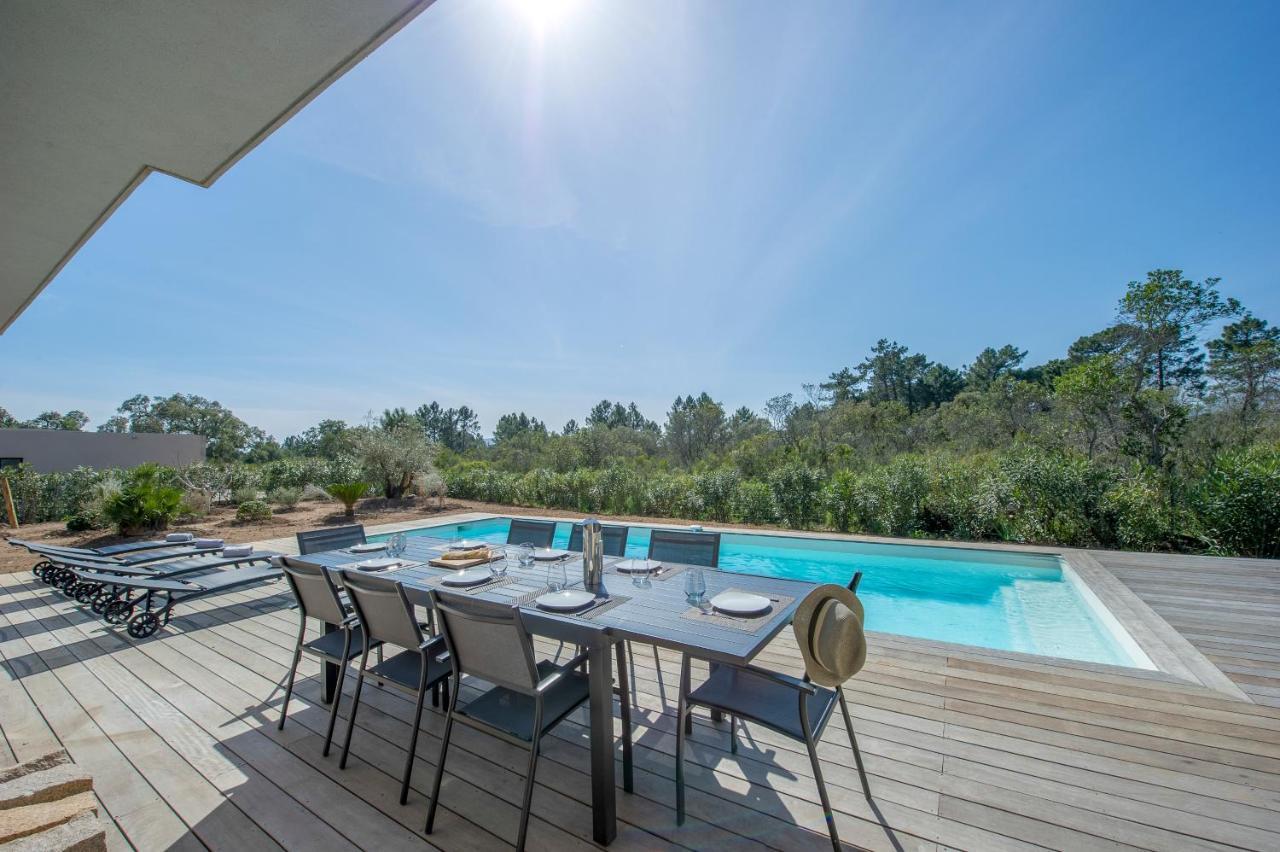 Villa Calme Luxueuse Et Proche Plage Saint-Cyprien Lecci Eksteriør billede