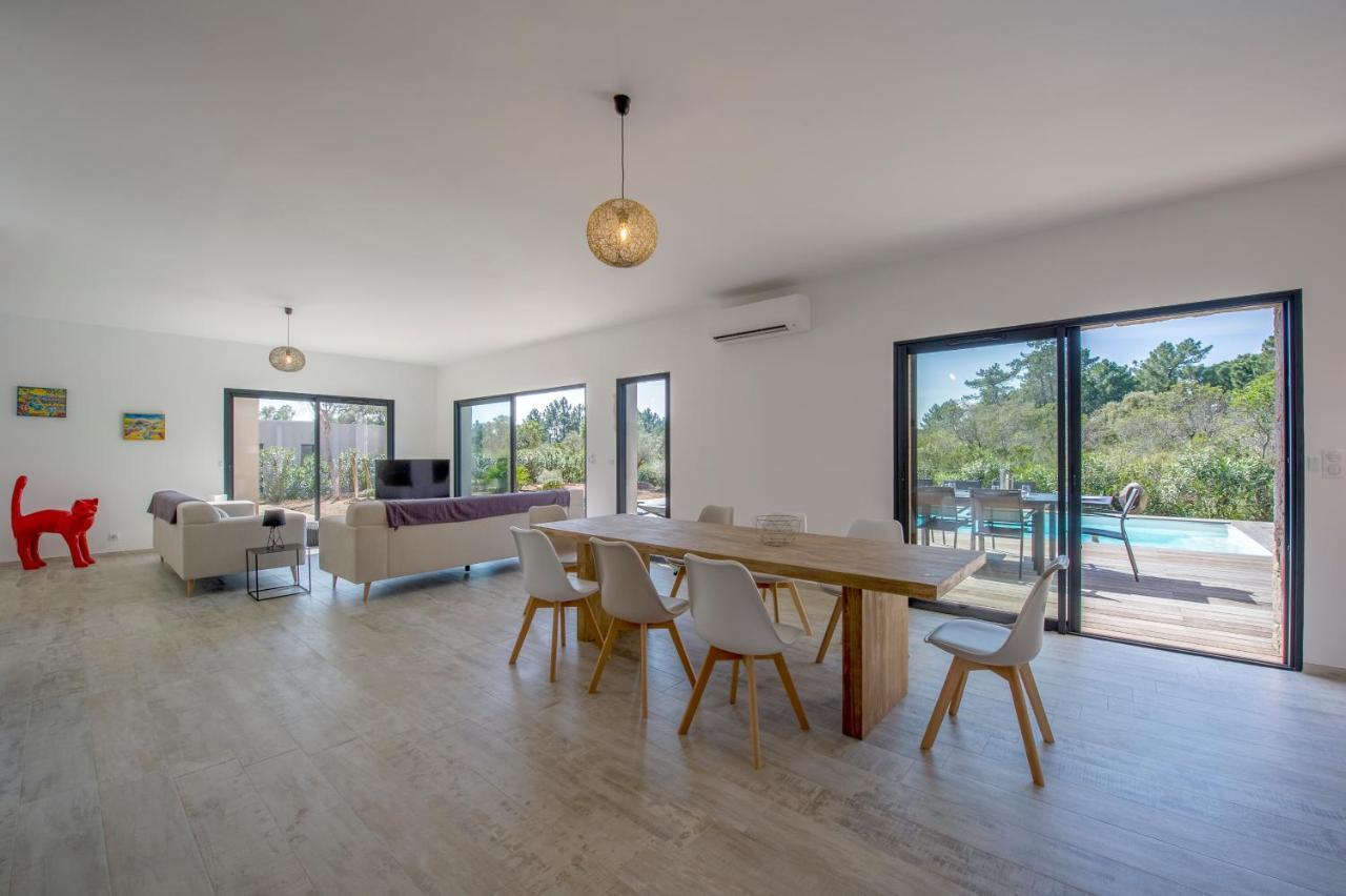 Villa Calme Luxueuse Et Proche Plage Saint-Cyprien Lecci Eksteriør billede